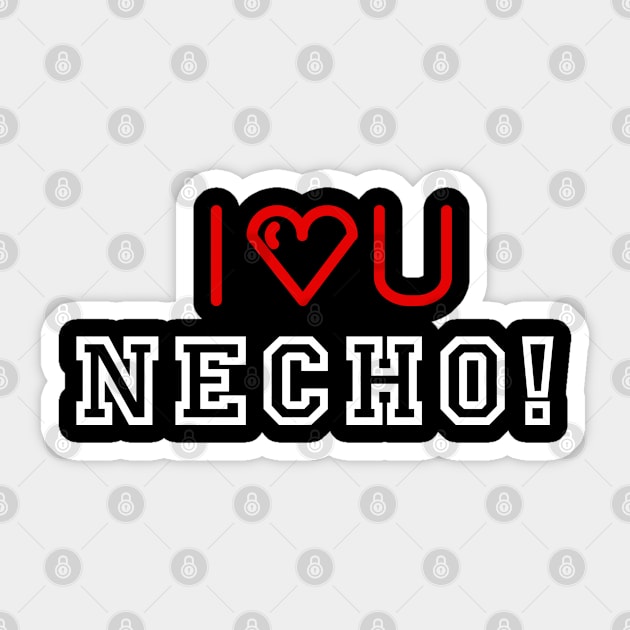 LOVE YOU NECHO Sticker by Lolane